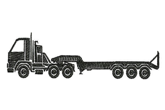 Car Transport Truck: A Seasonal Embroidery Review