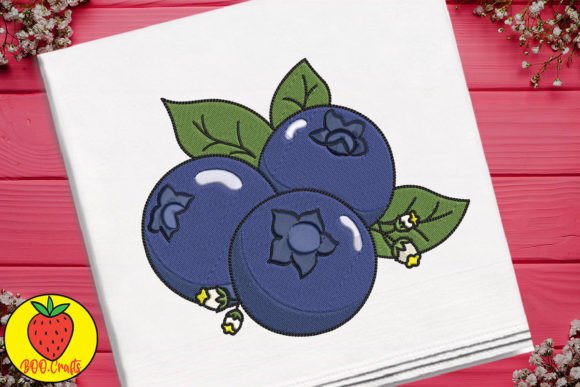 Cute Blueberry and Leaves: A Designer’s Review