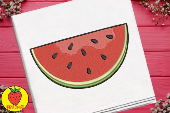 Cute Watermelon Embroidery: A Designer’s Review