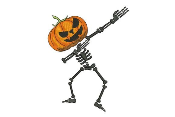 Dancing Halloween Skeleton Embroidery Review