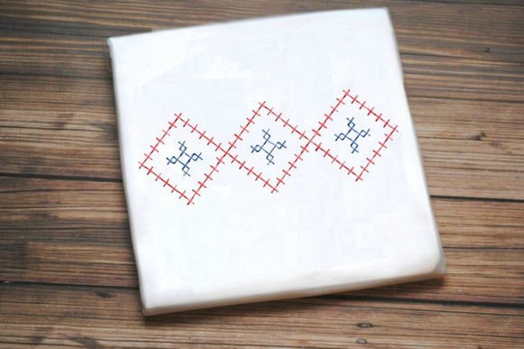 Ethnic Geometric Shape: A Holiday Embroidery Review