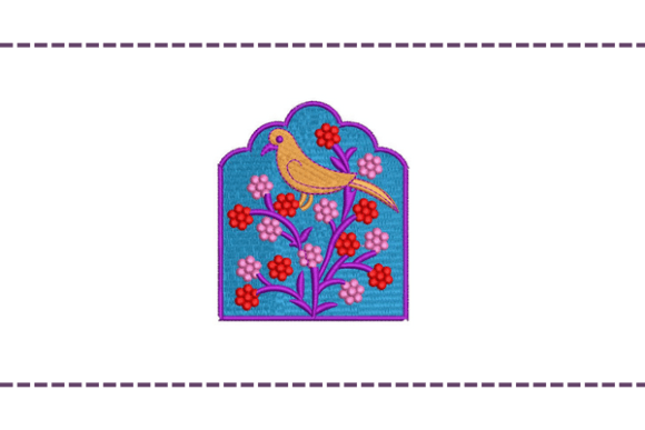 Review: Flower Birds Badge for Boutique Sweatshirts