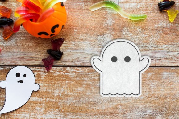 Review: Ghost ITH Feltie Applique for Halloween