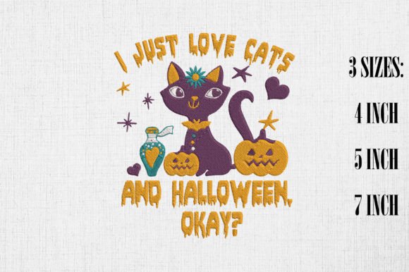 Review: I Just Love Cats and Halloween Design