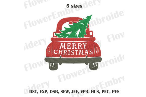 Reviewing the Christmas Truck with Tree Design